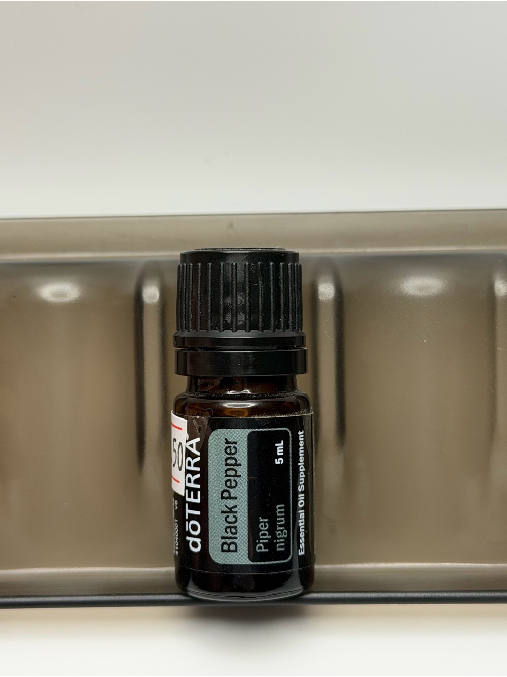 New, never opened 5 mL Doterra Black Pepper Essential Oil Bottle
